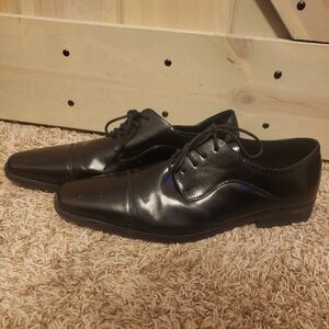 Men's Stacy Adams black dress shoes size 14